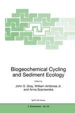 Biogeochemical Cycling and Sediment Ecology