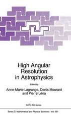 High Angular Resolution in Astrophysics