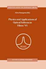 Physics and Applications of Optical Solitons in Fibres ’95: Proceedings of the Symposium held in Kyoto, Japan, November 14–17 1995