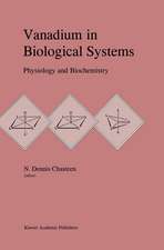 Vanadium in Biological Systems: Physiology and Biochemistry