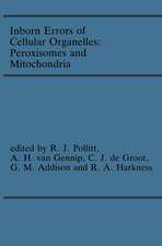 Inborn Errors of Cellular Organelles: Peroxisomes and Mitochondria: Proceedings of the 24th Annual Symposium of the SSIEM, Amersfoort, The Netherlands, September 1986