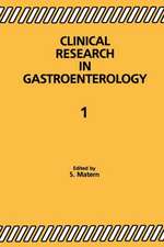 Clinical Research in Gastroenterology 1