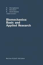 Biomechanics: Basic and Applied Research: Selected Proceedings of the Fifth Meeting of the European Society of Biomechanics, September 8–10, 1986, Berlin, F.R.G.