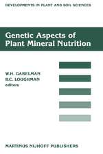 Genetic Aspects of Plant Mineral Nutrition: Proceedings of the Second International Symposium on Genetic Aspects of Plant Mineral Nutrition, organized by the University of Wisconsin, Madison, June 16–20, 1985