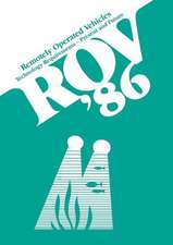 ROV ’86: Remotely Operated Vehicles: Technology Requirements—Present and Future Proceedings of the ROV ’86 Conference organized by the Marine Technology Society, the Society for Underwater Technology and the Association of Offshore Diving Contractors and held in Aberdeen, UK,24—26 June 1986