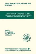 Fundamental, Ecological and Agricultural Aspects of Nitrogen Metabolism in Higher Plants