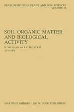 Soil Organic Matter and Biological Activity