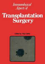 Immunological Aspects of Transplantation Surgery