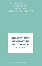 International Co-Operation in Litigation: Europe