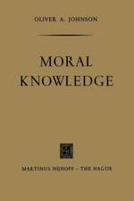 Moral Knowledge