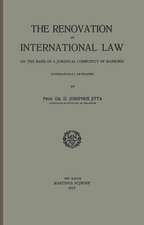 The Renovation of International Law: On the Basis of a Juridical Community of Mankind