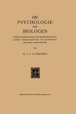 Die Psychologie der Biologen: Versuch Einer Einteilung der wissenschaftlichen Charaktertypen im Allgemeinen (Auf Grund Einer Enquete)