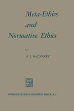 Meta-Ethics and Normative Ethics