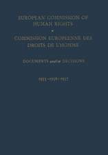 European Commission of Human Rights / Commission Europeenne des Droits de l’Homme: Documents and / et Decisions