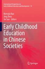 Early Childhood Education in Chinese Societies