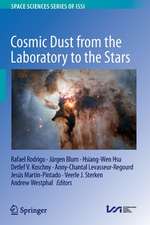 Cosmic Dust from the Laboratory to the Stars