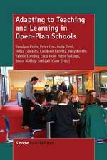 Adapting to Teaching and Learning in Open-Plan Schools