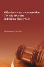 Offender Release and Supervision