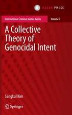 A Collective Theory of Genocidal Intent