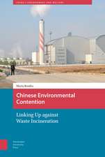 Chinese Environmental Contention – Linking Up against Waste Incineration