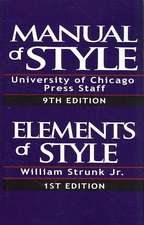 The Chicago Manual of Style/The Elements of Style