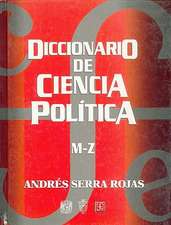 Diccionario de Ciencia Pol-Tica, M-Z