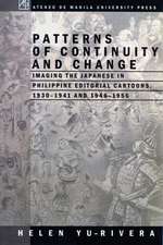 Patterns of Continuity and Change: Imaing the Japanese in Philippine Editorial Cartoons, 1930-1941 and 1946-1956