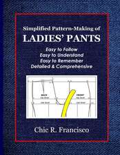 Simplified Pattern-Making of Ladies' Pants