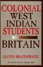 Colonial West Indian Students in Britain