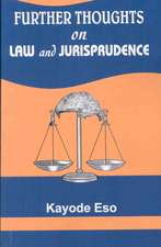 Further Thoughts on Law and Jurisprudence