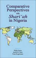 Comparative Perspectives on Shari'ah in Nigeria