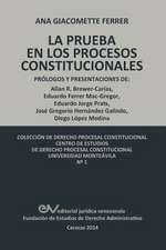 LAS PRUEBAS EN LOS PROCESOS CONSTITUCIONALES