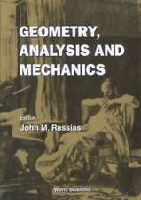 Geometry, Analysis and Mechanics