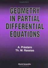 Geometry in Partial Differential Equations