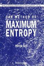 The Method of Maximum Entropy