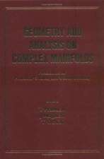 GEOMETRY & ANALYSIS ON COMPLEXMANIFOLDS