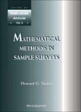 MATH'L METHODS IN SAMPLE SURVEYS (V3)