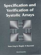 Specification and Verification of Systolic Arrays