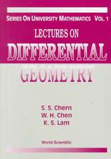 Lectures on Differential Geometry