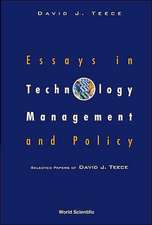 Essays in Technology Management and Policy