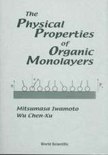 Physical Properties of Organic Monolayer