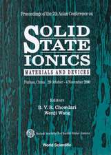 Solid State Ionics: Materials & Devices, Procs Of The 7th As