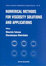 Numerical Methods for Viscosity Solution