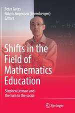 Shifts in the Field of Mathematics Education: Stephen Lerman and the turn to the social