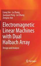 Electromagnetic Linear Machines with Dual Halbach Array: Design and Analysis