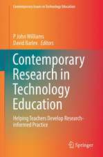 Contemporary Research in Technology Education