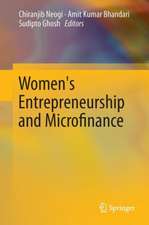 Women's Entrepreneurship and Microfinance