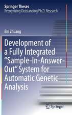 Development of a Fully Integrated “Sample-In-Answer-Out” System for Automatic Genetic Analysis