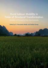 Rural Labour Mobility in Times of Structural Transformation: Dynamics and Perspectives from Asian Economies