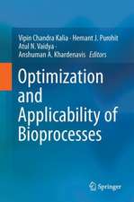 Optimization and Applicability of Bioprocesses